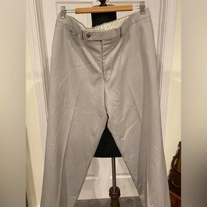 Jack Victor Men’s Gray Wool Dress Pants 36x38 Size 35R